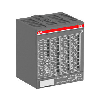 Модуль интерфейсный, 8DI//8DO//4AI//2AO, CI581-CN-XC