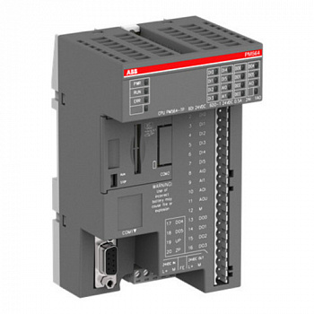 1SAP120900R0001 Контроллер, AC500-eCo, 128 кБ, 6DI//6DO//2AI//1AO, =24В, PM564-TP