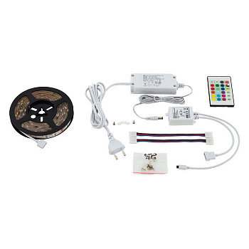 97927 Светодиод. лента LED STRIPES-FLEX диммируемая, 10W(LED; RGB), 600lm, L2000, пластик, прозрачны