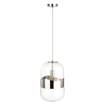 4814//1A PENDANT ODL21 278 прозрачный//хром Подвес E27 1*60W APILE