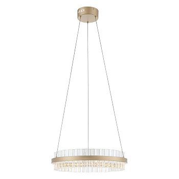 SL383.203.01 Светильник подвесной ST-Luce Золото//Золото, Прозрачный LED 1*34W
