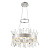 SL384.103.01 Светильник подвесной ST-Luce Хром//Хром, Прозрачный LED 1*85W