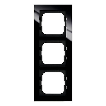 Рамка 3 поста ABB AXCENT, черный, 2CKA001754A4802