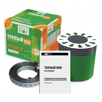 Кабель нагревательный Green Box GB 82,0 м//1000 Вт