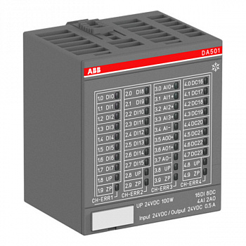 Модуль В//В, 16DI//4AI//2AO//8DC, DA501-XC