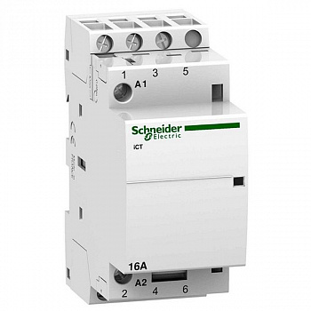 Модульный контактор Schneider Electric iCT 3НО 16А 240В AC, A9C22813