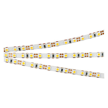 Светодиодная лента RT 2-5000 12V Warm2700 5mm 2x (3528, 600 LED, LUX) (Arlight, 9.6 Вт//м, IP20)