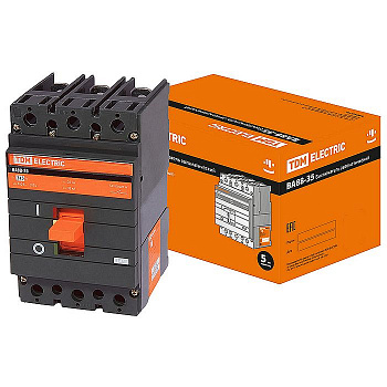 Силовой автомат TDM Electric ВА88 315А, термомагнитный, 35кА, 3P, 315А, SQ0707-0104