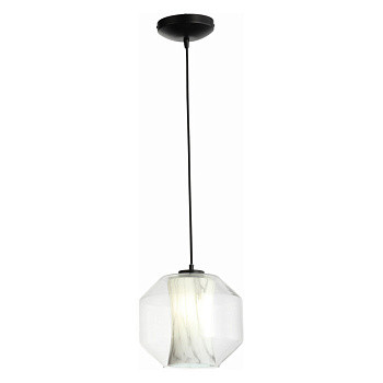 SL1169.113.01 Подвес ST-Luce Черный//Прозрачный, Белый E27 1*40W