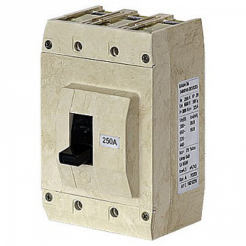 Силовой автомат Контактор ВА06-36 250А, электромагнитный, 3кА, 3P, 80А, 1028959