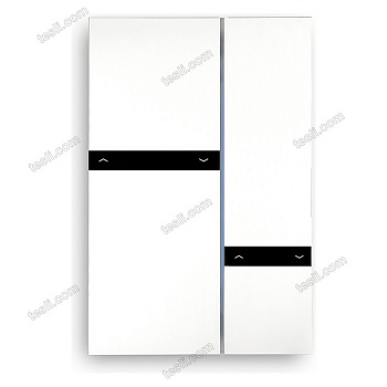 Fibonacci - quad - KNX - satin white