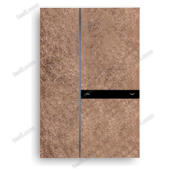 Fibonacci - dual - KNX - fer forgé rosé