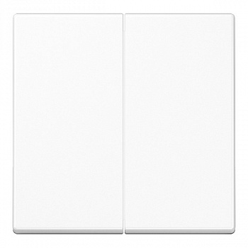 Клавиша для KNX кнопки, 2 группы; дюропласт; белый