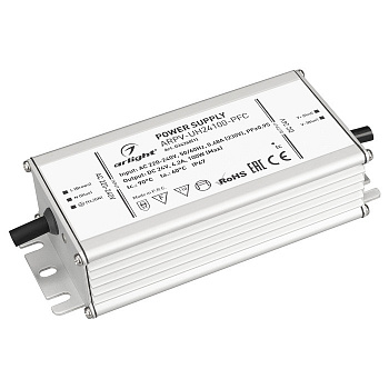Блок питания ARPV-UH24100-PFC (24V, 4.2A, 100W) (Arlight, IP67 Металл, 7 лет)
