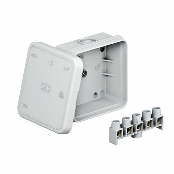 Коробка распределительная  85x85x40A без клеммной колодки 11 HF RW (упак. 10шт)