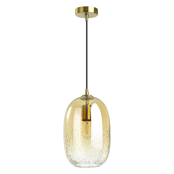 4819//1 PENDANT ODL21 279 янтарный//бронзовый Подвес E27 1*60W AIRLY